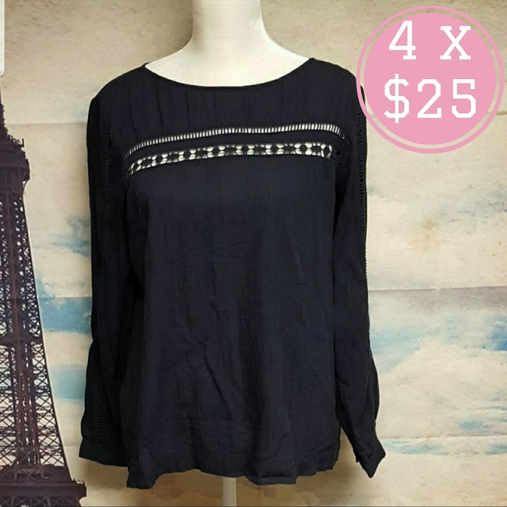LOFT petite long sleeve top